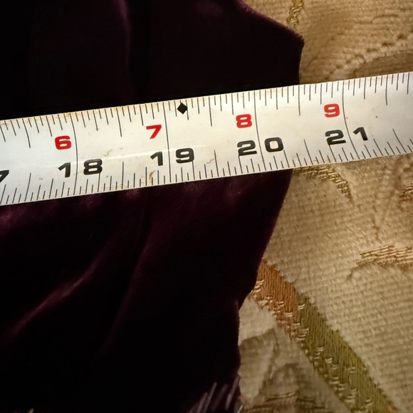 Neiman Marcus Exclusive velvet beaded dress w coat - updated photo measurements - Picture 13 of 16